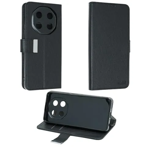 caseroxx Bookstyle custodia a libro Blackview Shark 6 nera magnetica