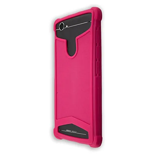 caseroxx cover TPU Ulefone U008 fucsia antiurto