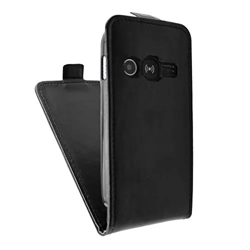 caseroxx Flip Cover Doro 1360/1361/1362 Nera