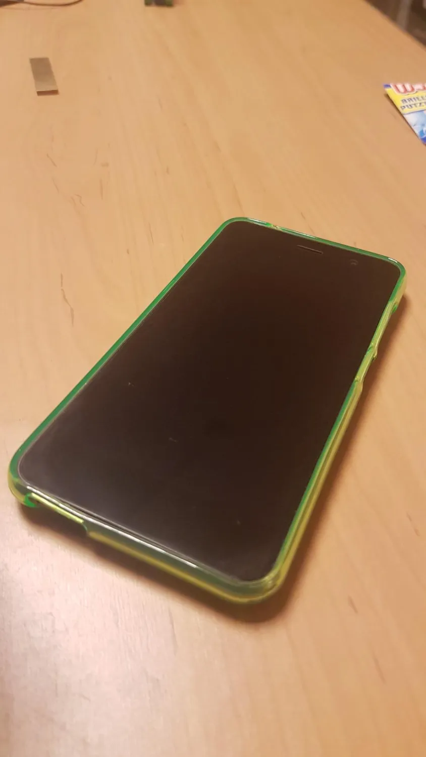 caseroxx TPU custodia Gigaset GS160 GS170 verde antiurto