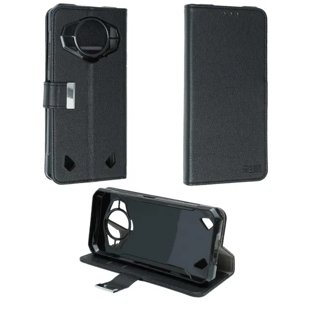 caseroxx Bookstyle cover Doogee S200 S200X Plus nera wallet