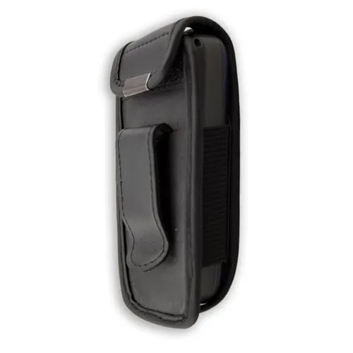 caseroxx Nokia 1209 custodia cintura vera pelle nero