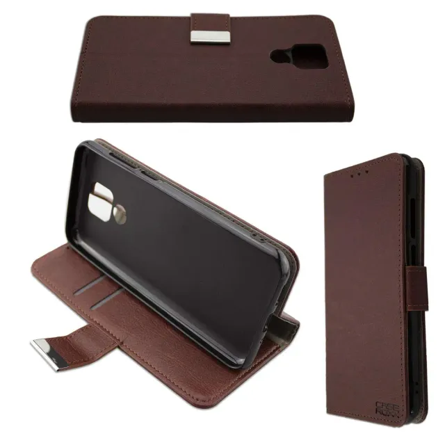 caseroxx Bookstyle Ulefone Power 6 custodia portafoglio marrone