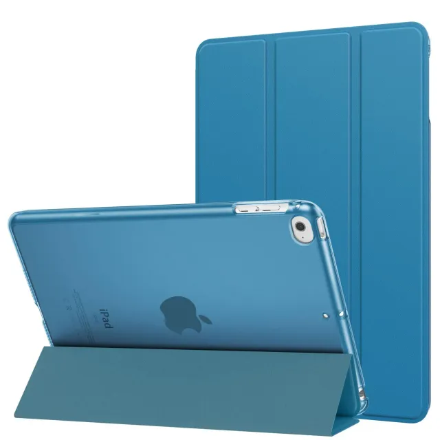 MoKo Cover iPad Mini 5 7,9" Blu Pavone trifold
