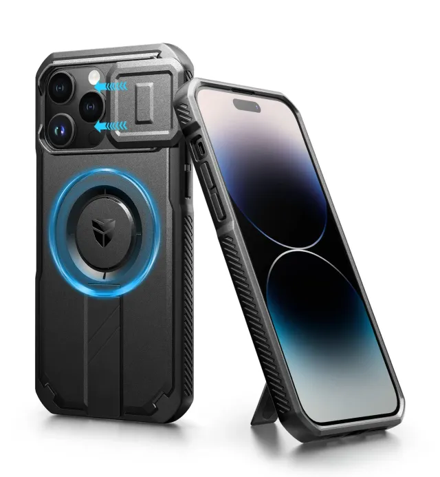 Dexnor iPhone 14 Pro Max cover nera MagSafe camera cover