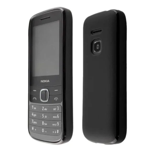 caseroxx TPU-Custodia Nokia 225 4G (2020) nera antiurto