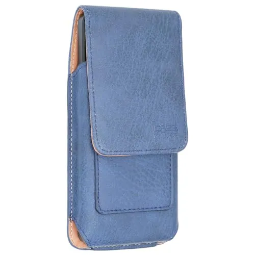 caseroxx Outdoor borsa Gigaset GS6 azzurra clip metallo
