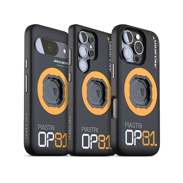 Quad Lock MAG custodia Oscar Piastri 2026 iPhone 17 magnetica