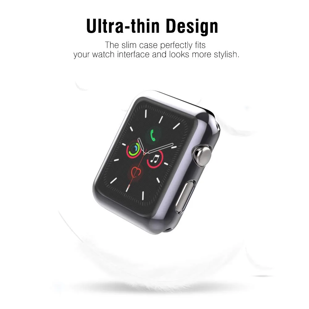 MoKo Cover iWatch 40mm 3 Pezzi Nera antiurto