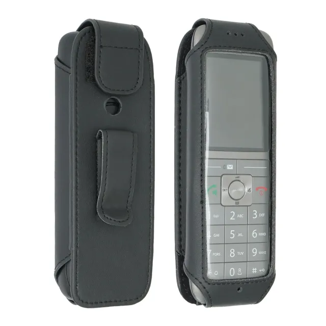 caseroxx Gigaset CL660 custodia pelle con clip e display