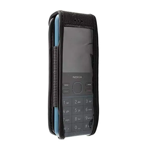 caseroxx custodia Nokia 125/150 2020 pelle nera cintura