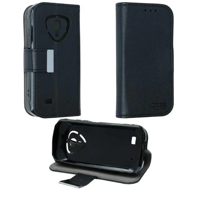 caseroxx Bookstyle Cubot KingKong Mini 4 custodia nero antiurto