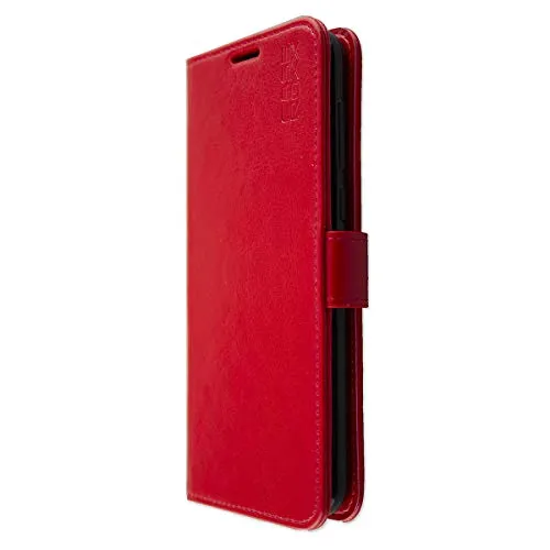 caseroxx Bookstyle Cubot P20 custodia rosso portacarte