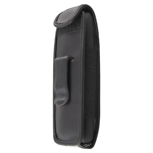 caseroxx Gigaset A415 custodia pelle nera con clip