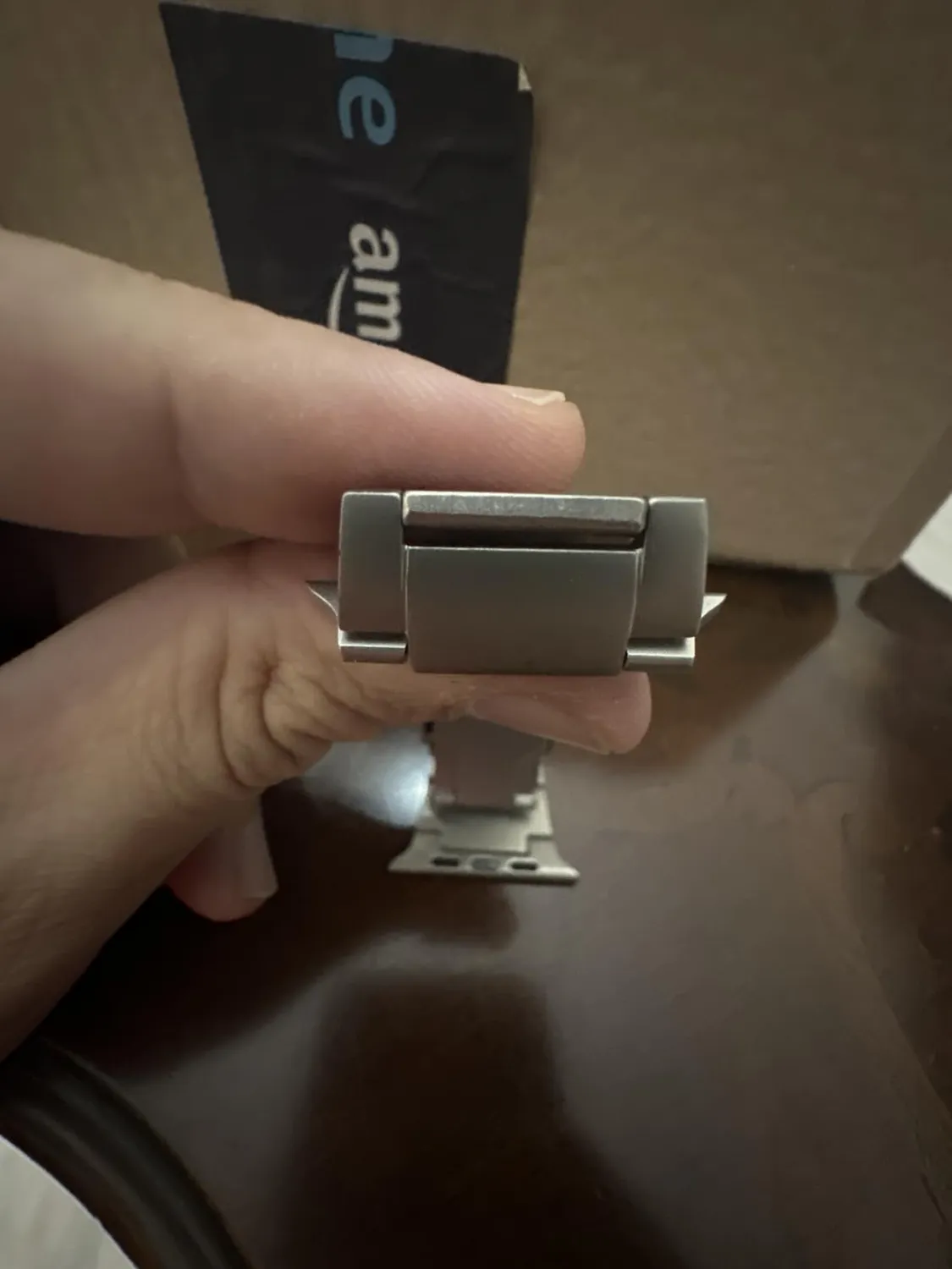 MoKo Cinturino Titanio Apple Watch 42-49mm Doppio Pulsante