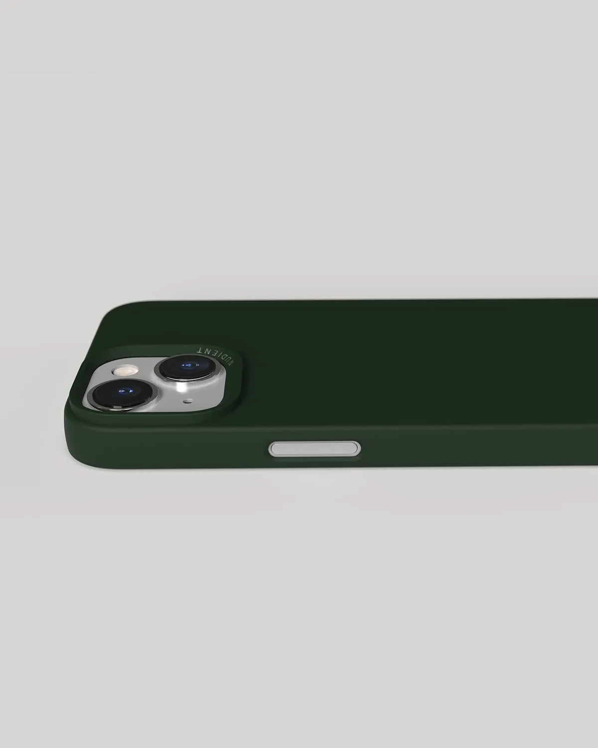 Nudient Thin Case iPhone 14 cover verde MagSafe