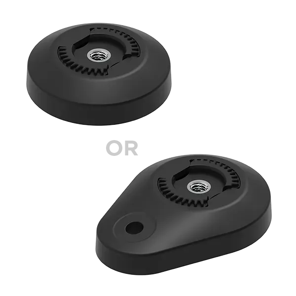 Quad Lock 360 Base a Scomparsa Piccola Supporto Nascosto