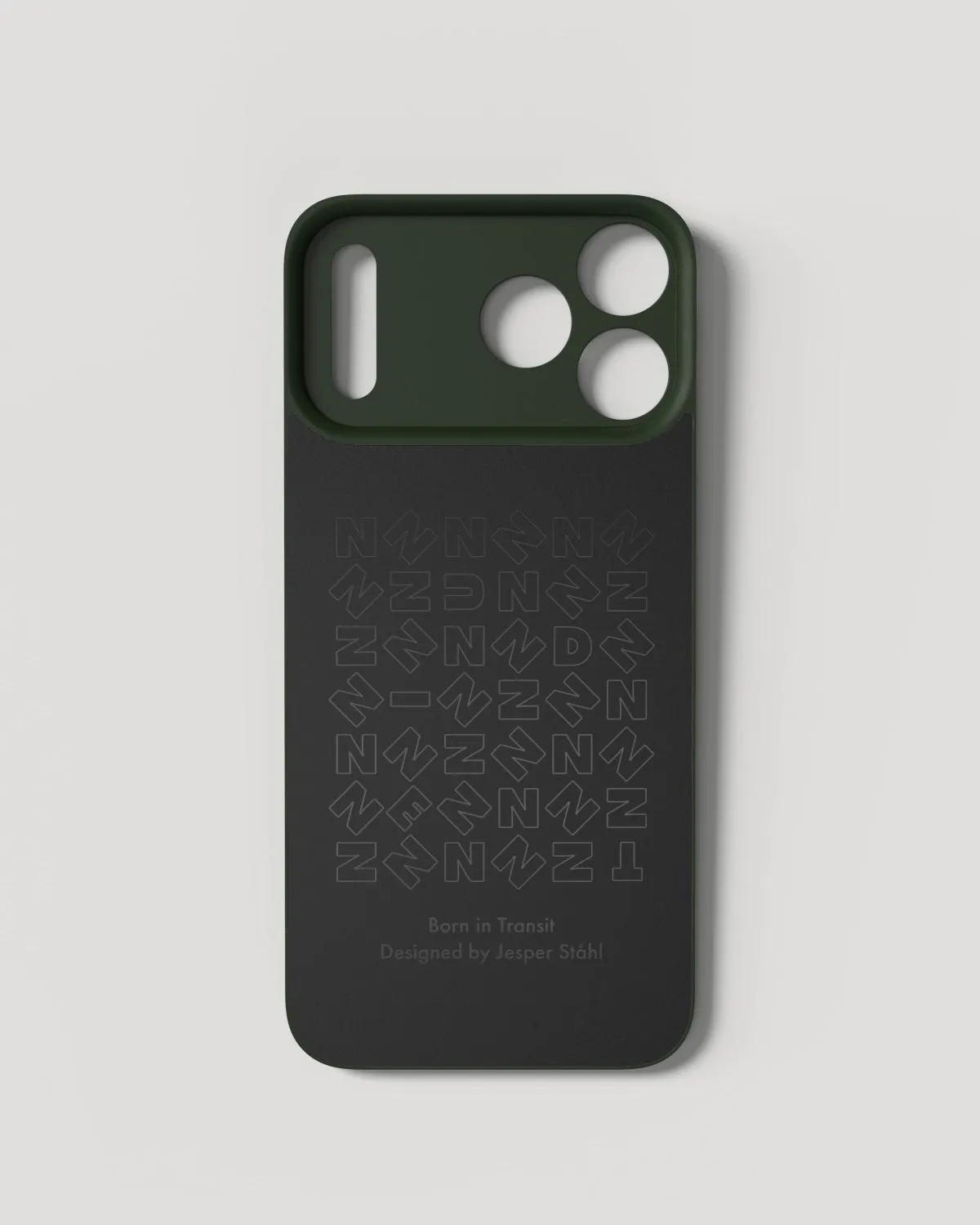 Nudient Slice iPhone 17 Pro Max custodia verde muschio MagSafe ultrasottile