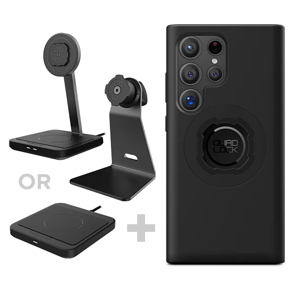 Quad Lock Kit Scrivania Galaxy Bundle Desk Mount MAG