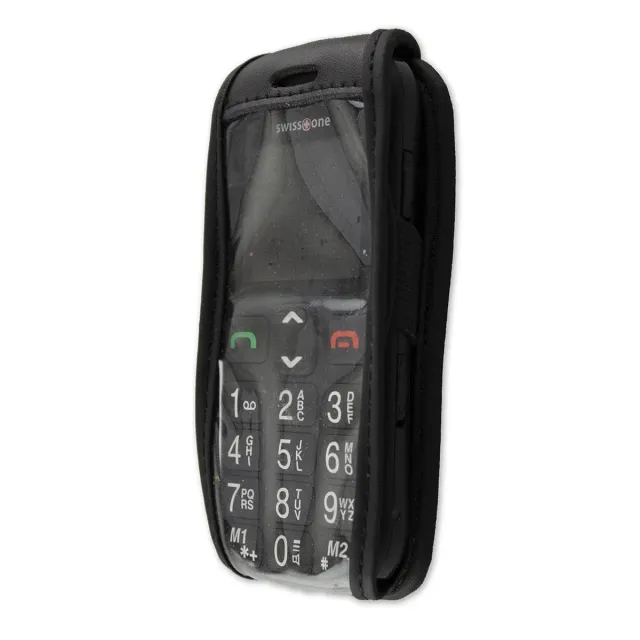 caseroxx borsello pelle Swisstone BBM 320C nero cintura