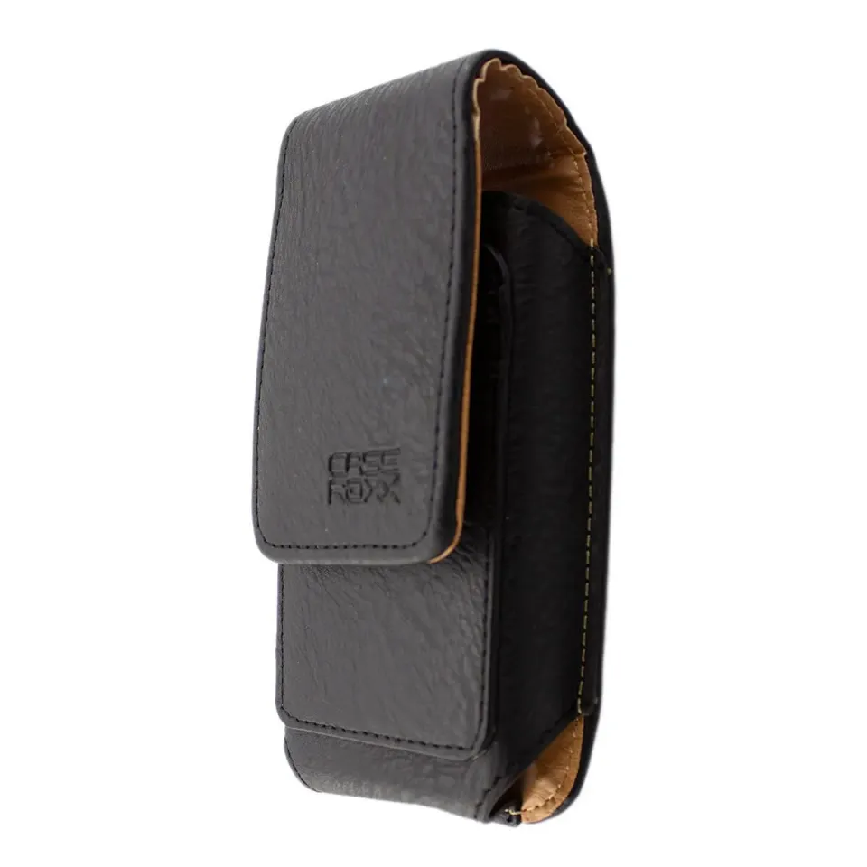 caseroxx Outdoor fondina Crosscall Spider-X5 nero pelle