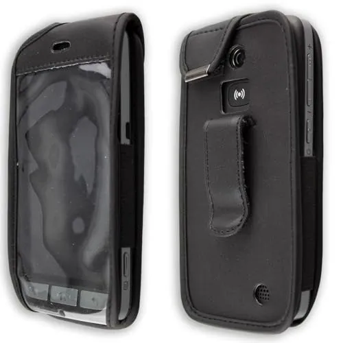caseroxx Doro Liberto 822 fondina con clip vera pelle nero
