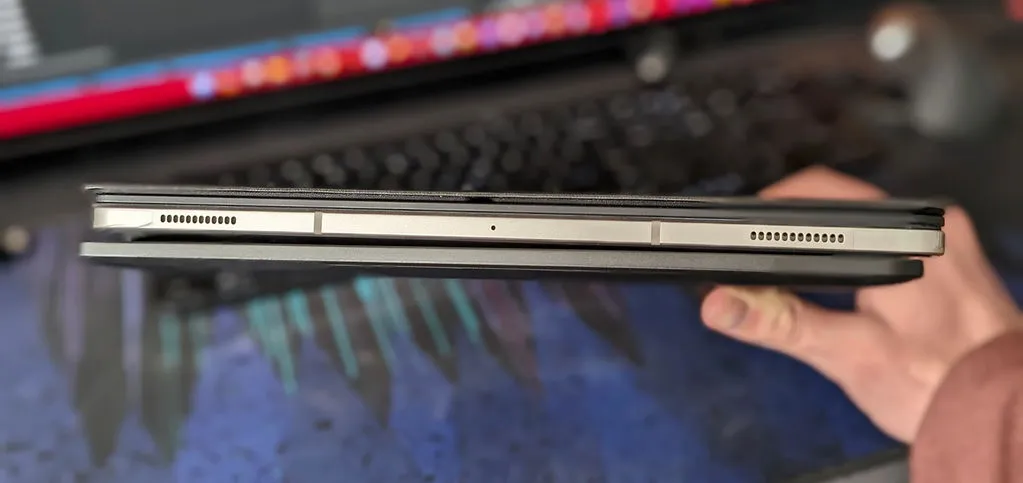 Dexnor Tab S9 Ultra 14.6 custodia tastiera nera retroilluminata