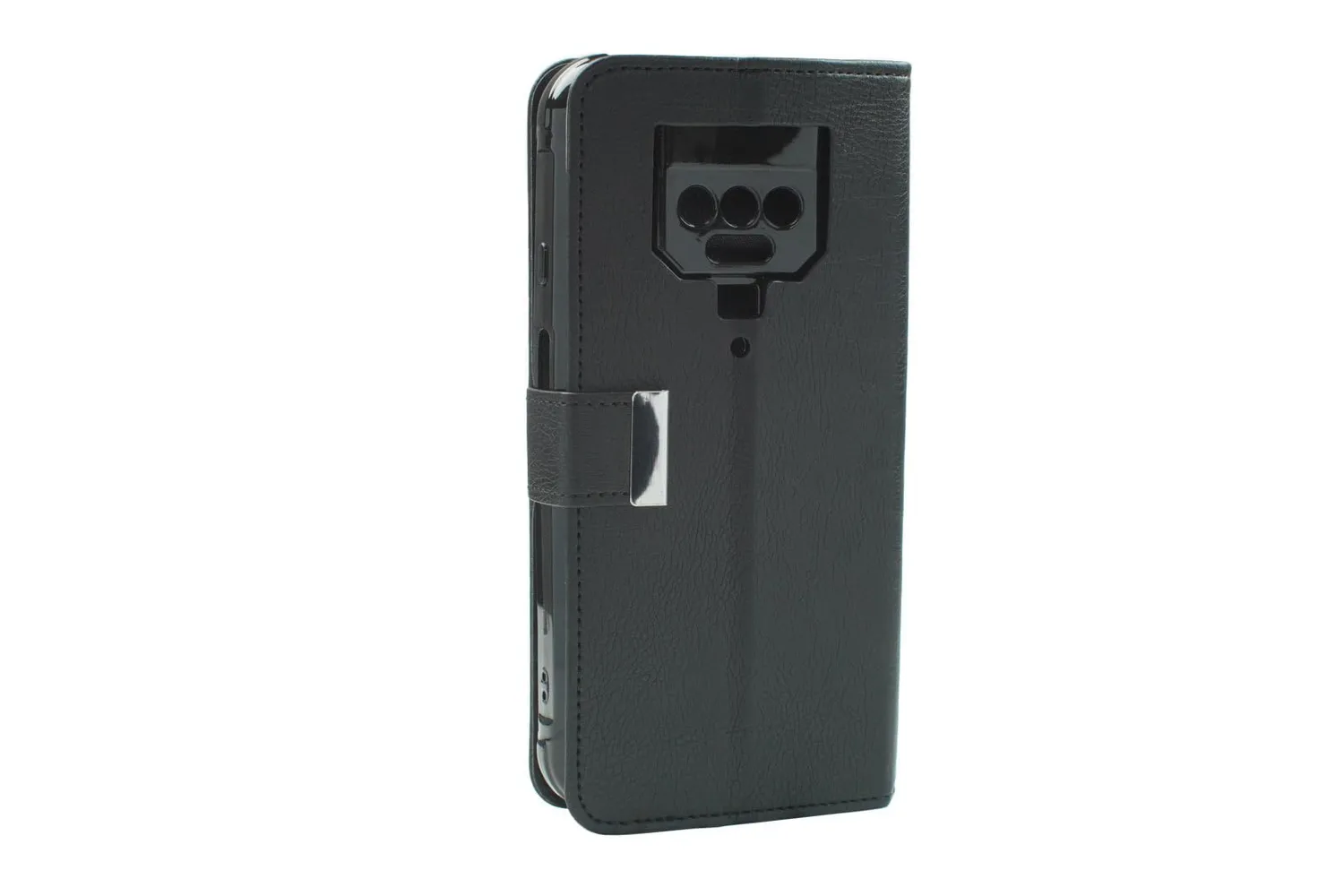 caseroxx Bookstyle Cubot KingKong Power custodia nera carte
