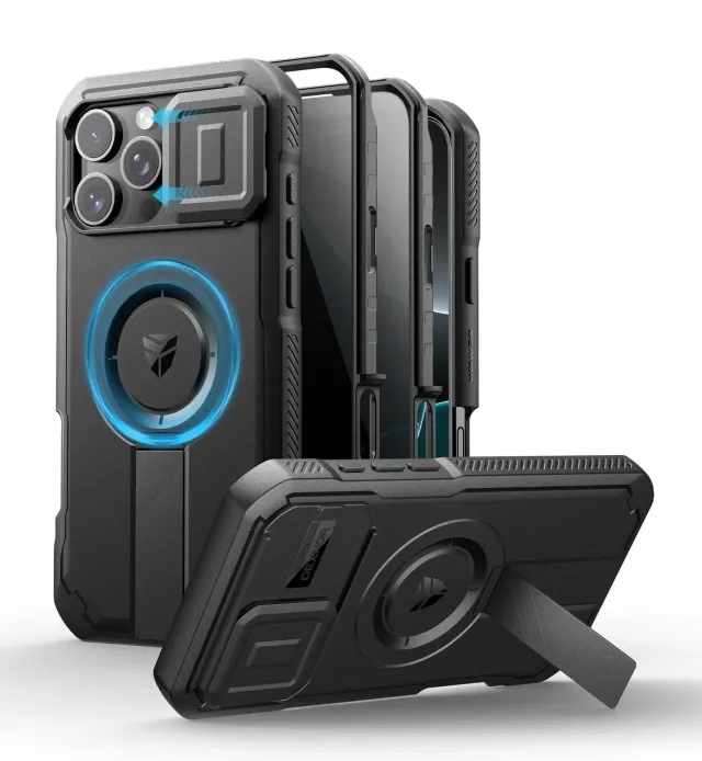 Dexnor iPhone 16 Pro Max cover privacy nero
