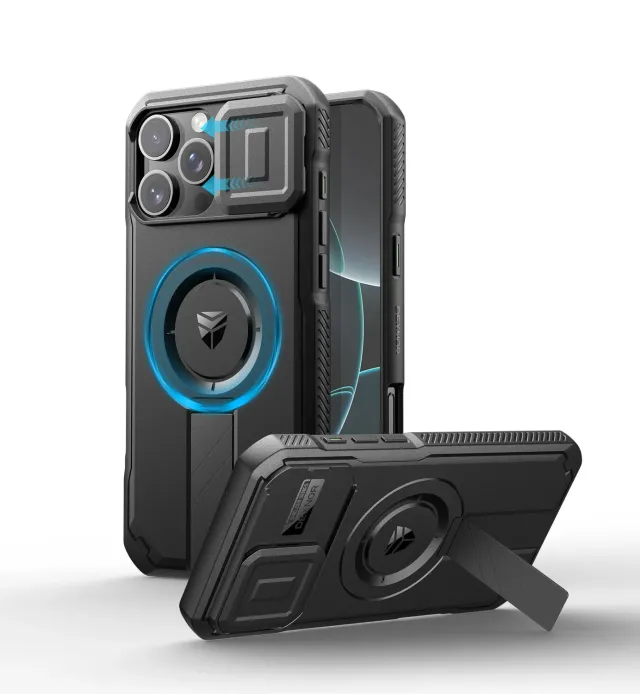 Dexnor cover iPhone 16 Pro Max magnetica nera antiurto
