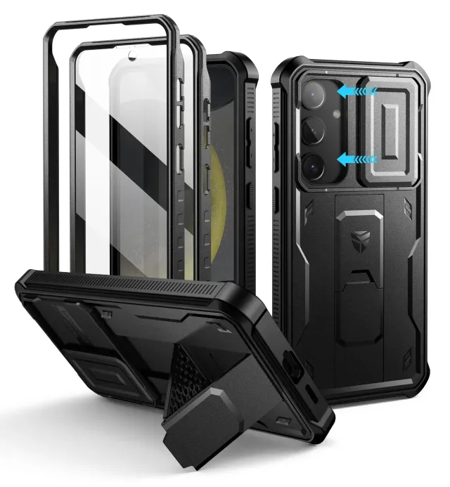 Dexnor cover Samsung Galaxy S24 Plus nera antiurto