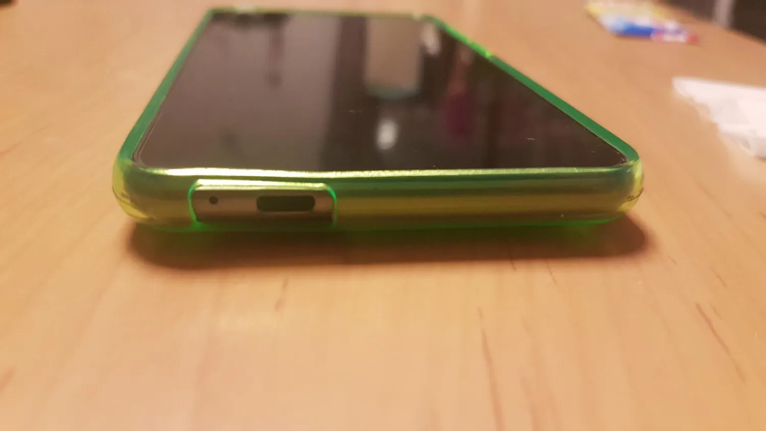 caseroxx TPU custodia Gigaset GS160 GS170 verde antiurto