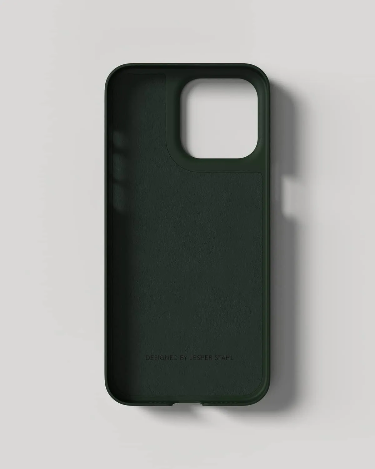 Nudient Thin Case iPhone 15 Pro Max cover Moss Green MagSafe