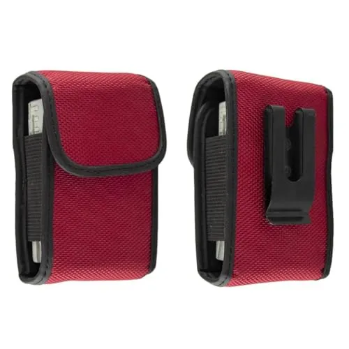 caseroxx custodia cercapersone Swissphone nylon con clip
