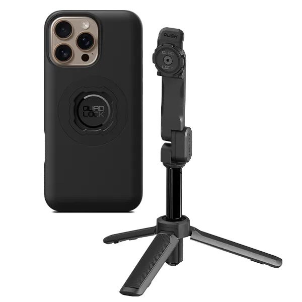 Quad Lock iPhone kit treppiede selfie bastone leggero