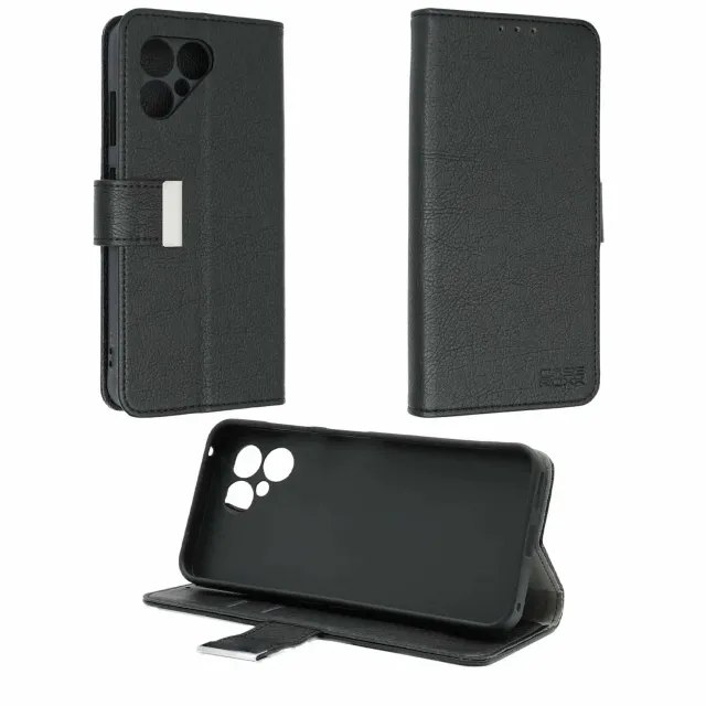 caseroxx Bookstyle custodia a libro Fairphone Gen 6 nera stand