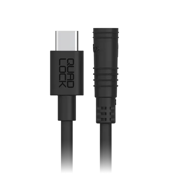 Quad Lock Testa Ricarica USB-C Cavo impermeabile moto