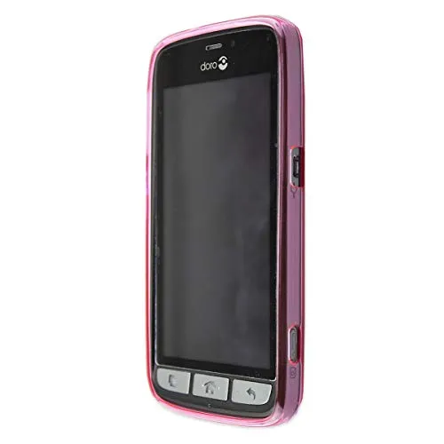 caseroxx Cover Doro 8030 8031 TPU Fucsia Antishock