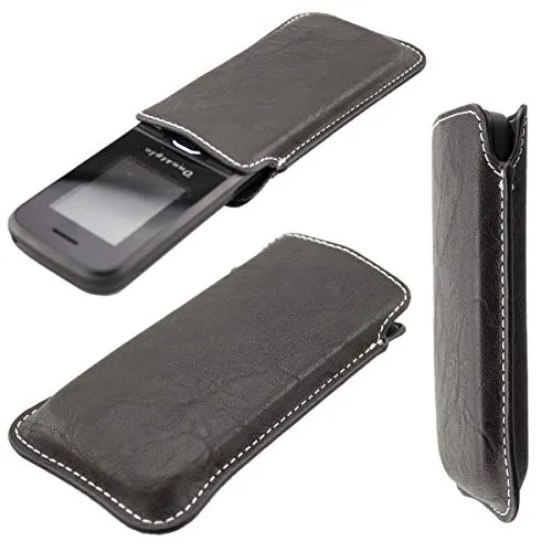 caseroxx Business-Line Onestyle Basic custodia tasca nera clip