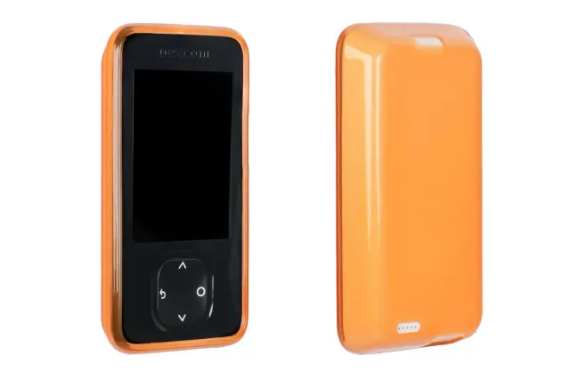caseroxx Dexcom G7 Custodia TPU Arancio Antiurto