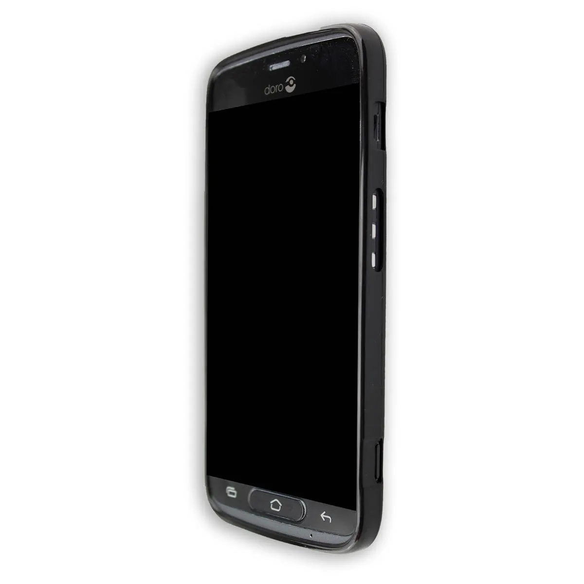 caseroxx TPU cover Doro 8040 8042 azzurra antishock