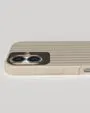 Nudient Bold Case iPhone 16 cover 2 pezzi beige verde antiurto