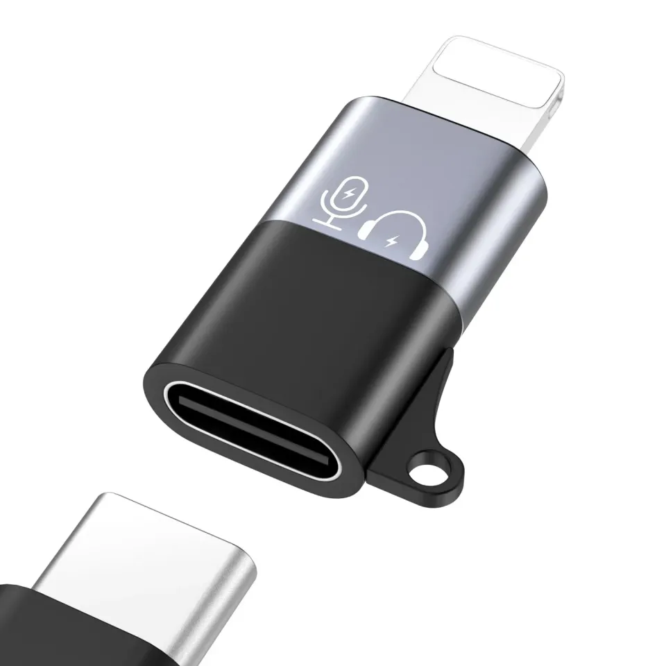 MoKo Adattatore USB-C Lightning DJI Mic Mini grigio