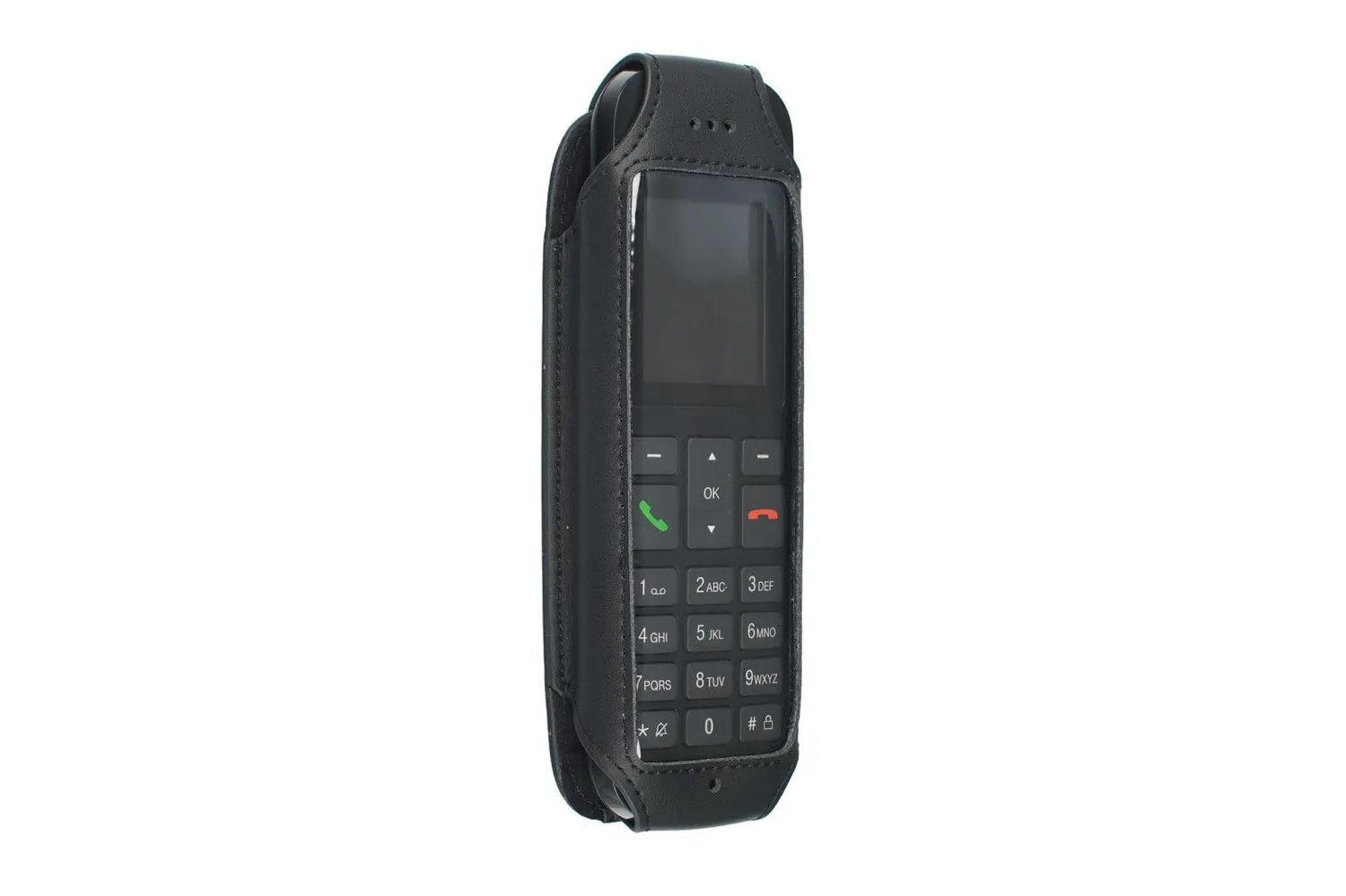 caseroxx Speedphone 12 borsello cintura pelle nero finestra