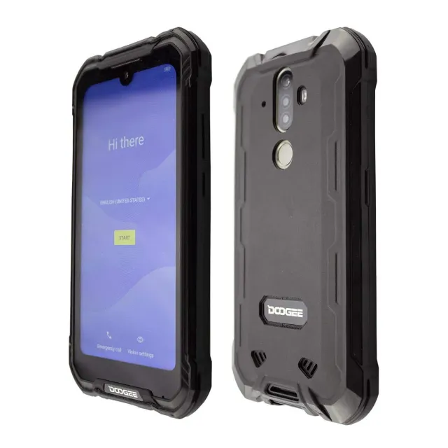 caseroxx Doogee S58 Pro cover TPU nera antiurto