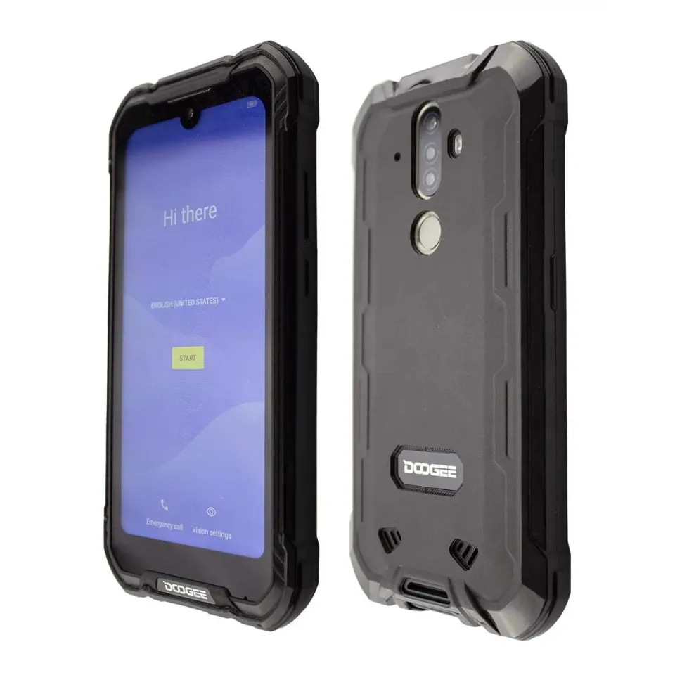 caseroxx Doogee S58 Pro cover TPU nera antiurto
