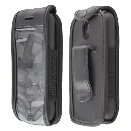 caseroxx fondina Nokia 130 2017 vera pelle nera
