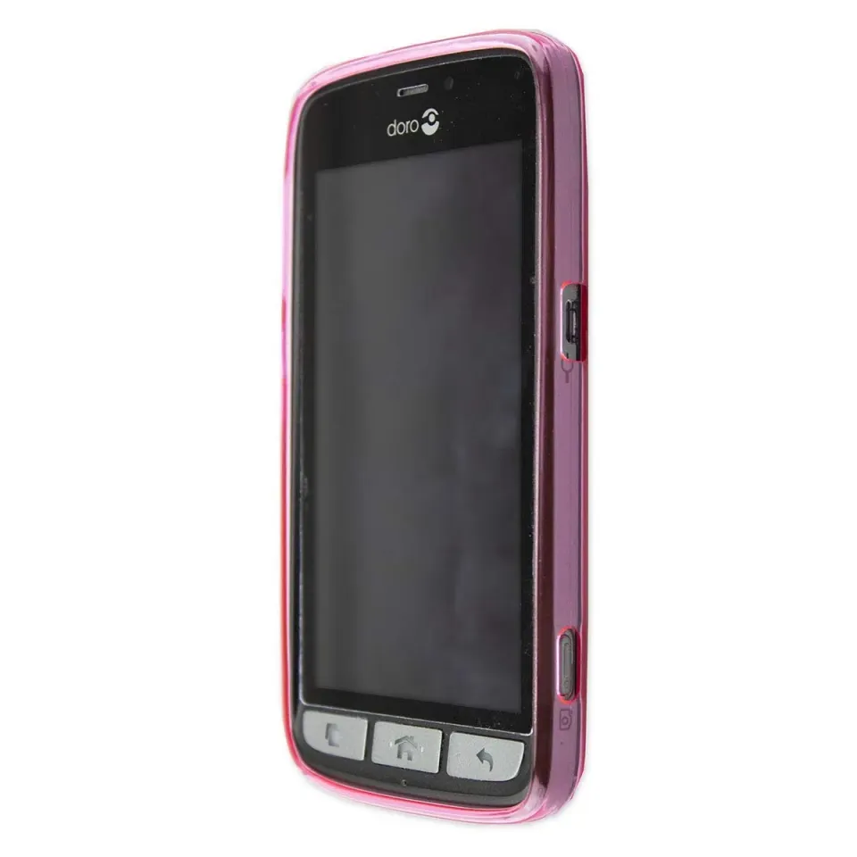caseroxx Cover Doro 8030 8031 TPU Fucsia Antishock