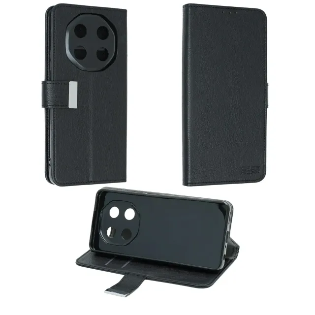 caseroxx Bookstyle custodia a libro Blackview Shark 6 nera magnetica