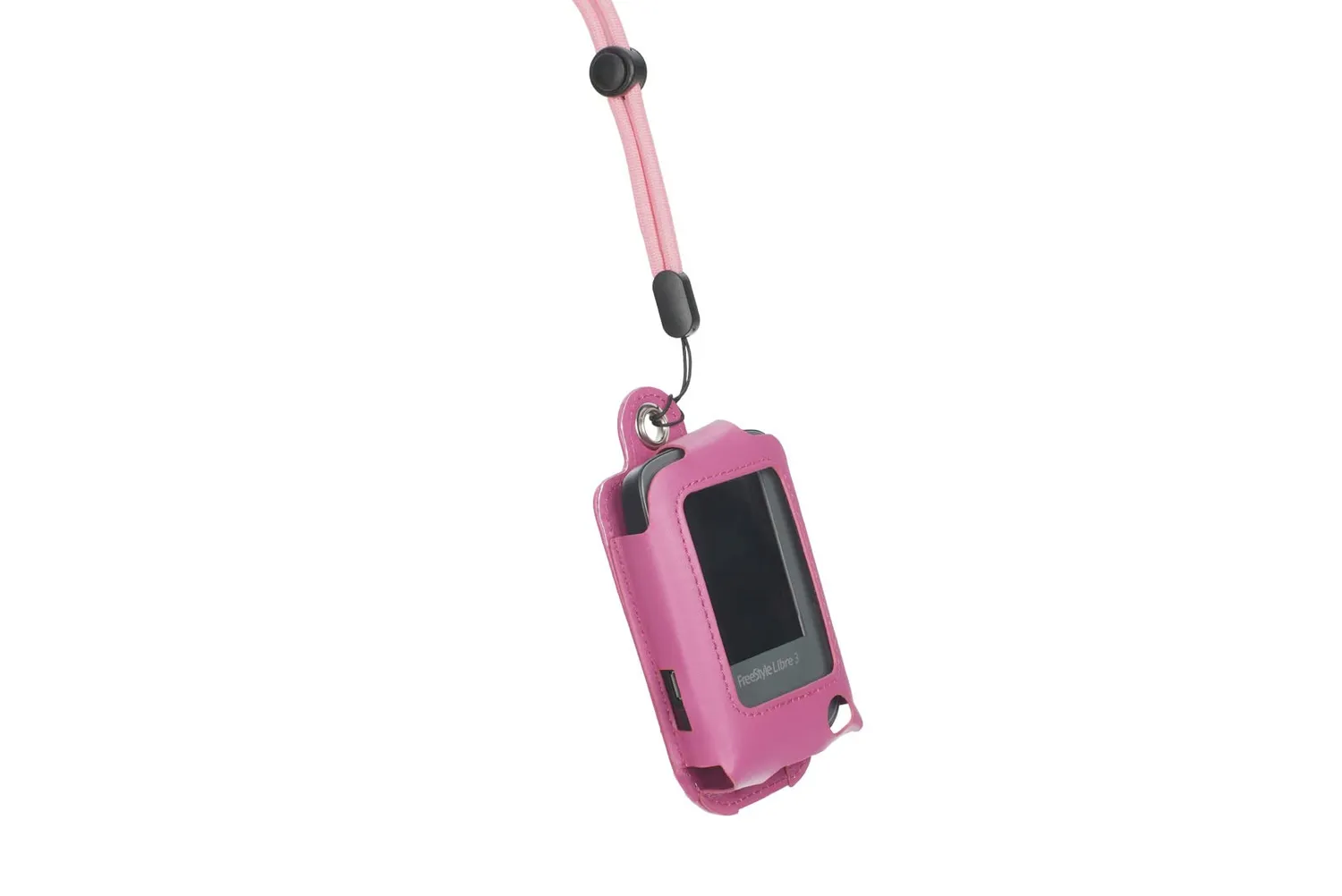 caseroxx Freestyle Libre Custodia Misuratore Glicemia Nero Cordino